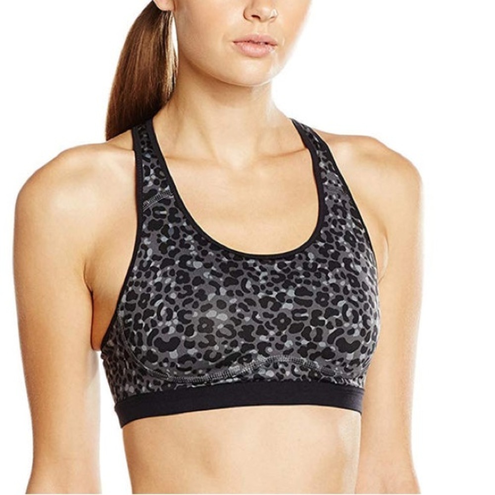 5 for $25 Nike PRO FIERCE LOTUS SPORTS BRA-BLUE LAGOON/BLACK